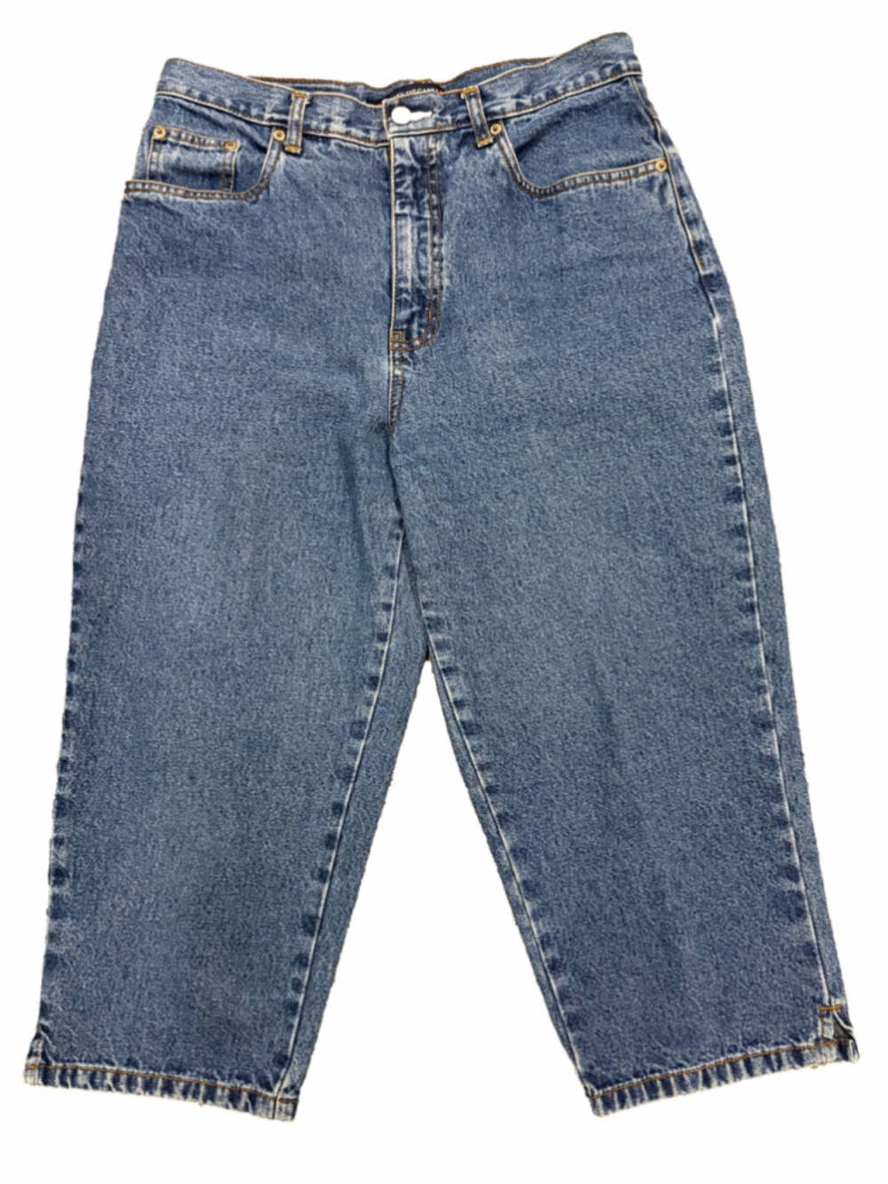 Vintage Bill Blass Jeanswear Easy Fit Capri Jeans Women’s 10P Petite Medium Wash